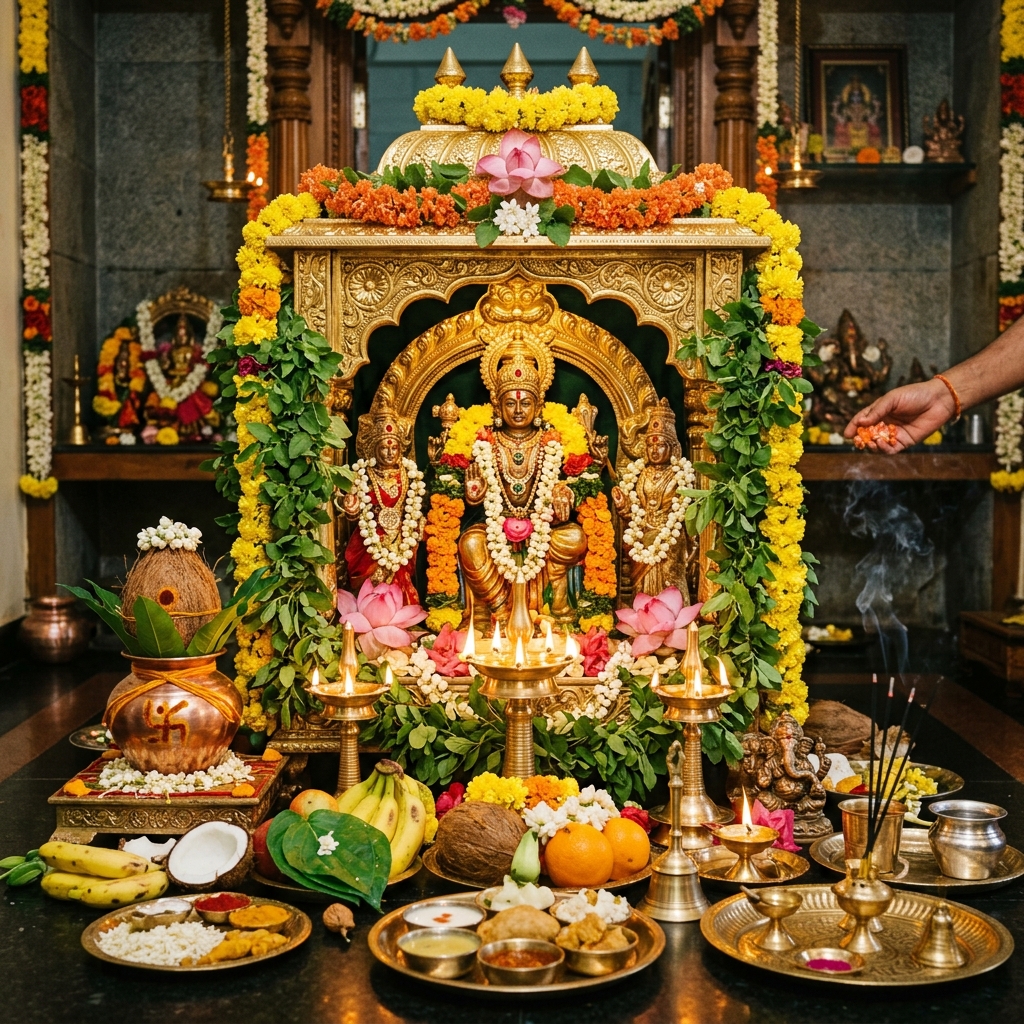 శ్రీ సత్యనారాయణ స్వామి పూర్ణిమ వ్రతం
